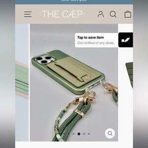 The Caep Magnetic Phone Wallet NWOT